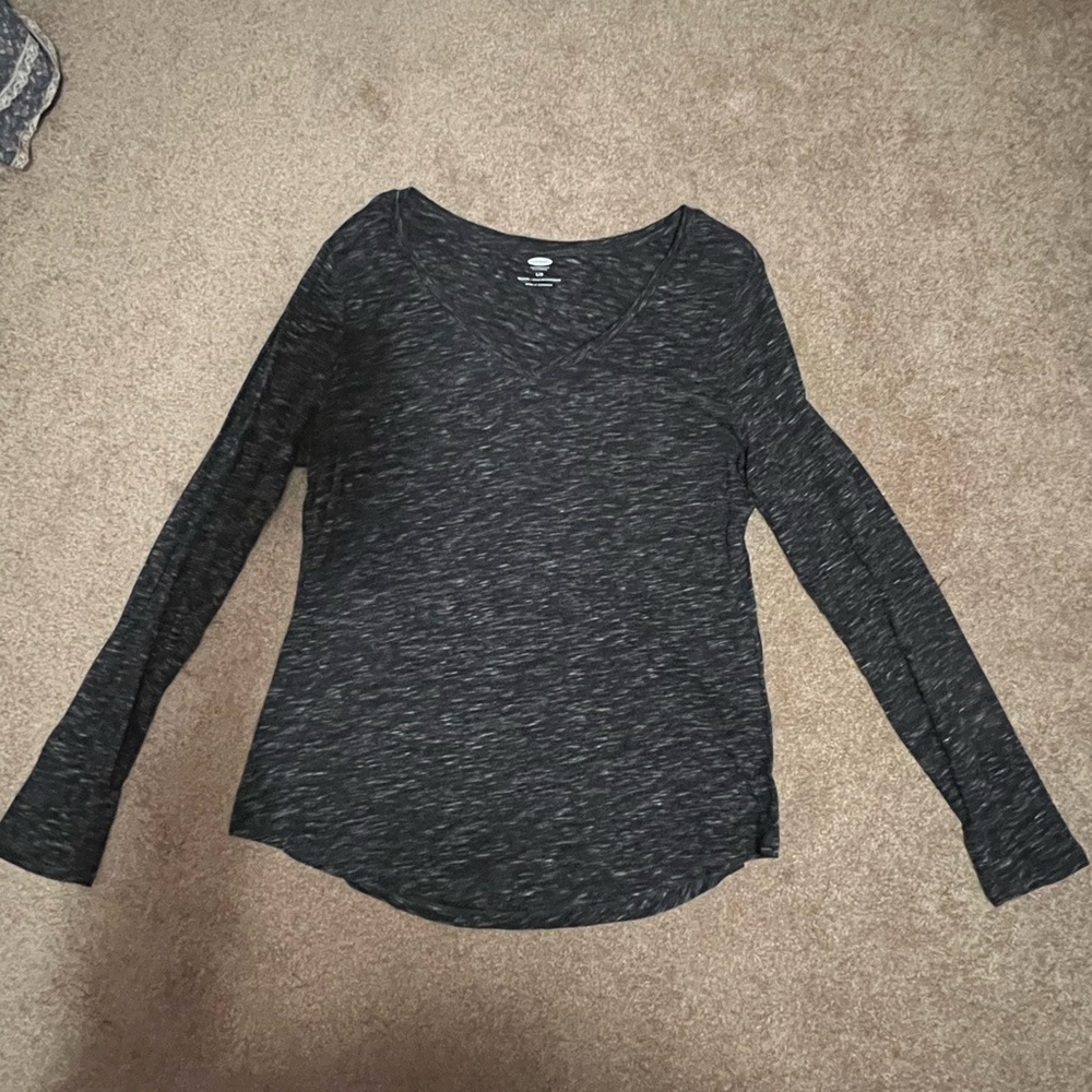 Old Navy Women's Black Long Sleeve Top